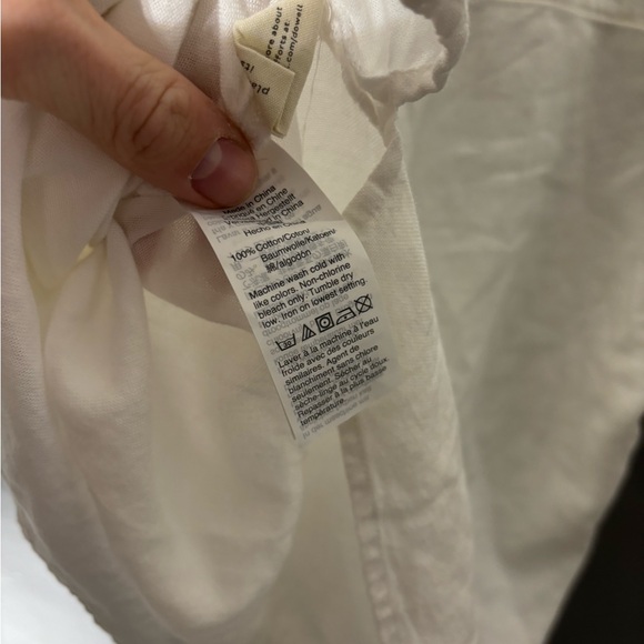 Madewell Bower Popover Shirt Womens Size Small - Picture 5 of 5